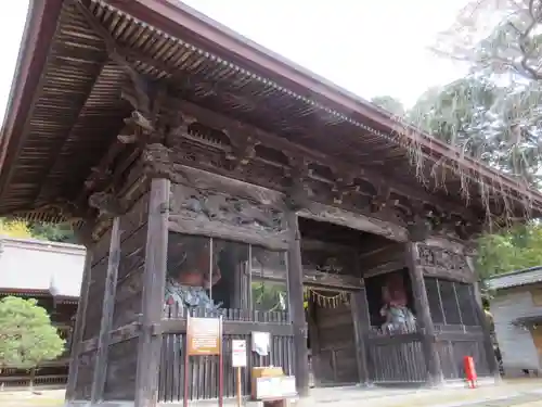 田村大元神社の山門・神門