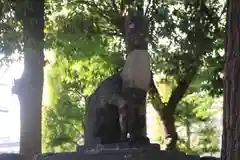 晴門田神社の狛犬