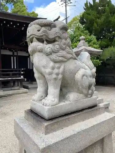 荒井神社の狛犬