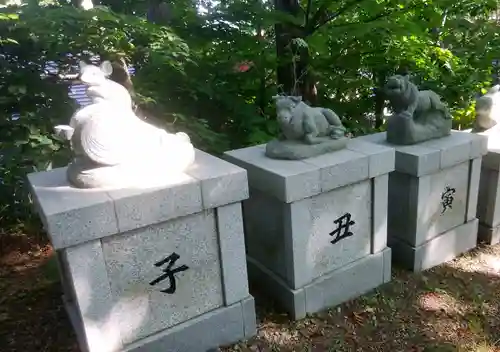 真駒内神社の狛犬