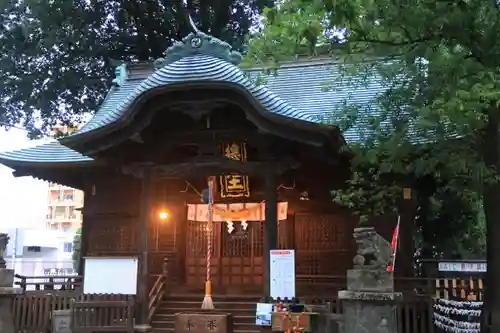 阿邪訶根神社の本殿