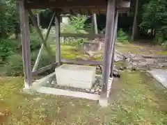 龍王寺（雪野寺跡）の手水