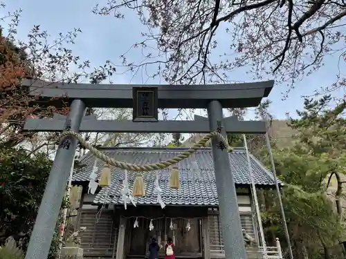 住三吉神社の鳥居