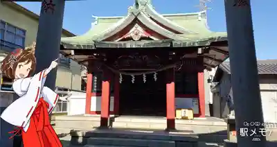 篠原稲荷神社の本殿・本堂