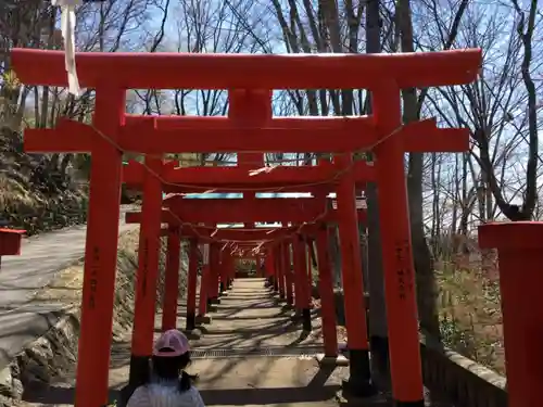 鼻顔稲荷神社の鳥居