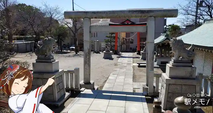 日枝神社の鳥居