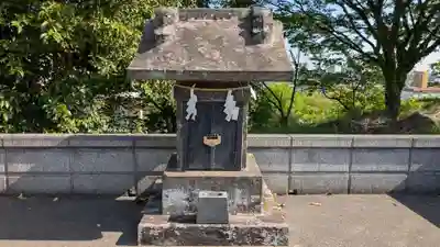 祠（田中支隊記念碑）の本殿・本堂