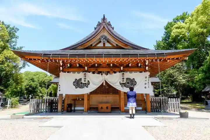 澁川神社(渋川神社)の本殿・本堂