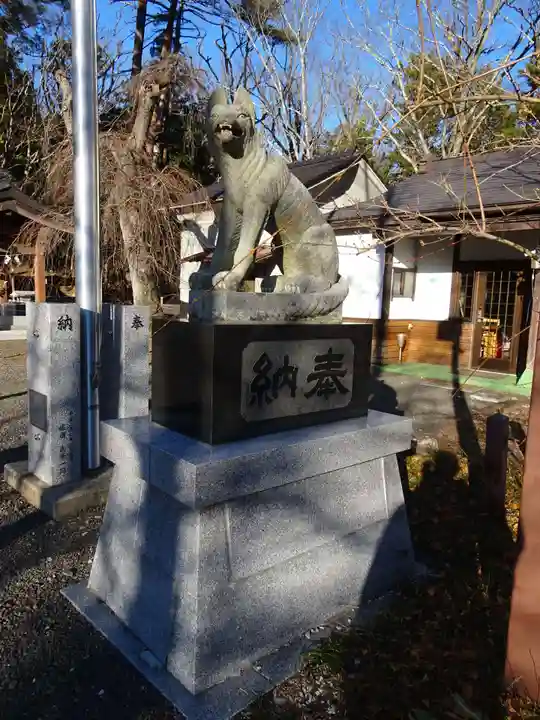 山津見神社の狛犬