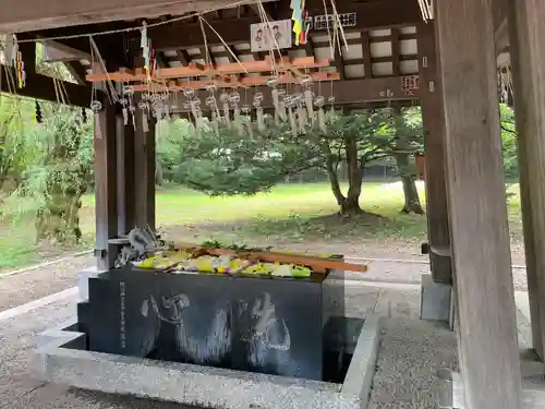 帯廣神社の手水舎