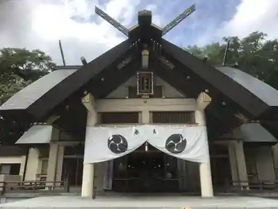 帯廣神社の本殿・本堂