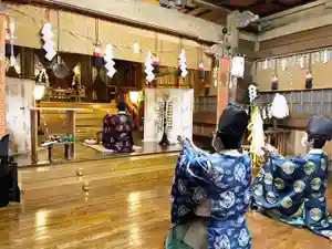 釧路一之宮 厳島神社の本殿・本堂(2021年11月23日(火) 20時40分06秒投稿)
