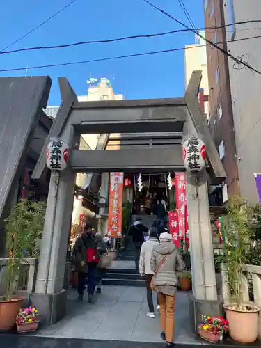 烏森神社の鳥居