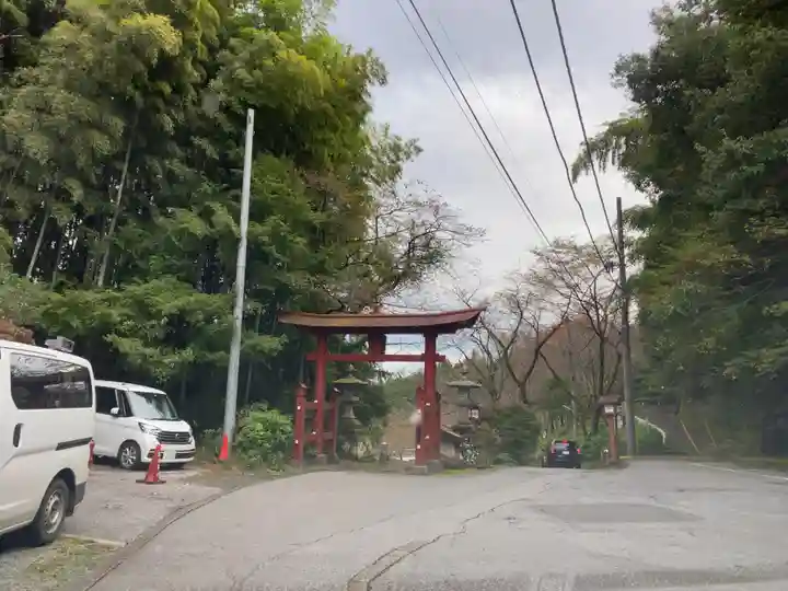 持寳院(多氣山不動尊)の鳥居