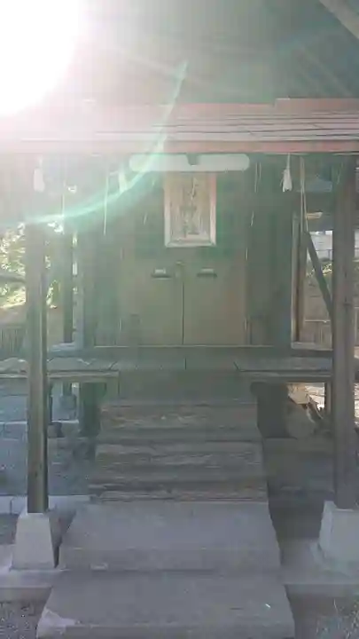 諏訪神社の本殿・本堂