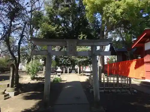 村富神社の鳥居