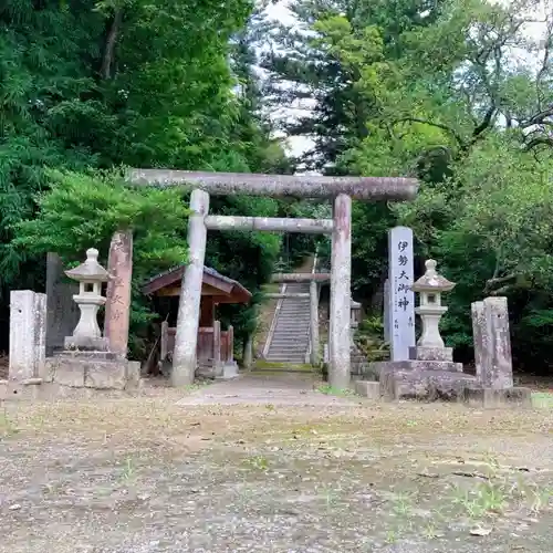 伊勢大御神下大神宮の鳥居