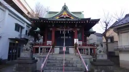 小谷野神社の本殿・本堂