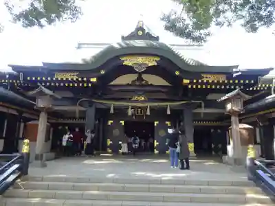 穴八幡宮の本殿・本堂