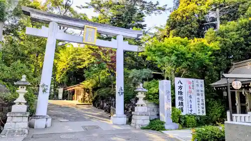 検見川神社の鳥居