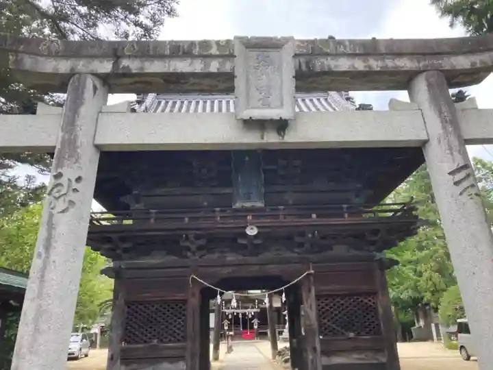 大宮八幡宮の鳥居