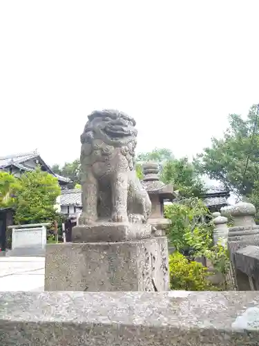 足高神社の狛犬