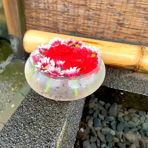 上尾御嶽神社の手水