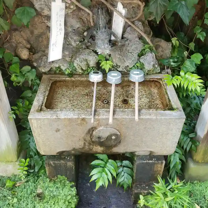 四谷於岩稲荷田宮神社の手水舎