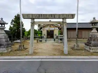 神明社(三福)の鳥居
