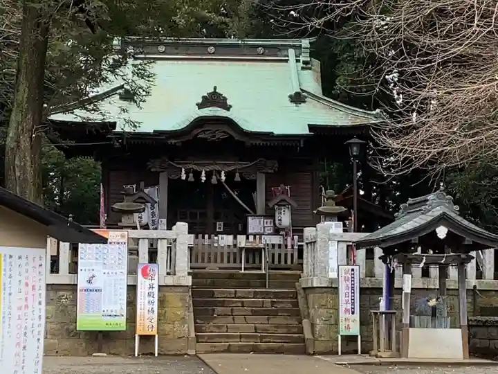 鶴嶺八幡宮の本殿・本堂