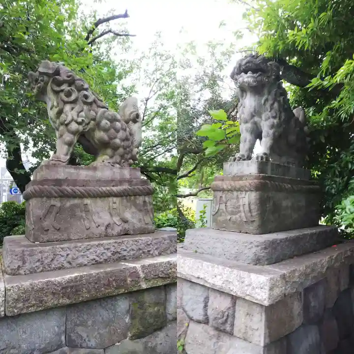 芝東照宮の狛犬