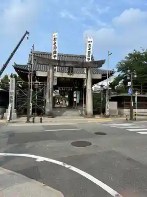 櫛田神社の鳥居