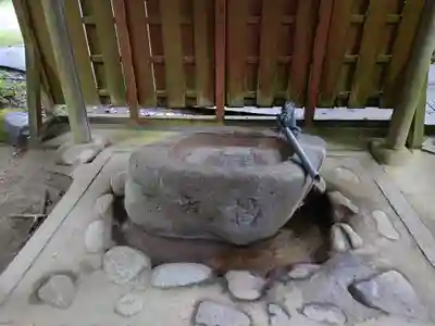 足助神社の手水舎