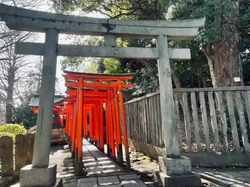 乙女稲荷神社の鳥居