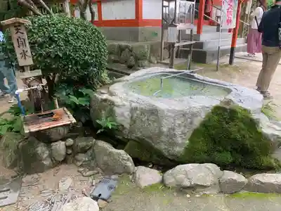 天開稲荷社の手水舎