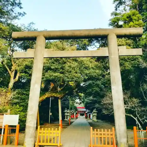 息栖神社の鳥居