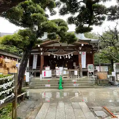 鳩森八幡神社の本殿・本堂