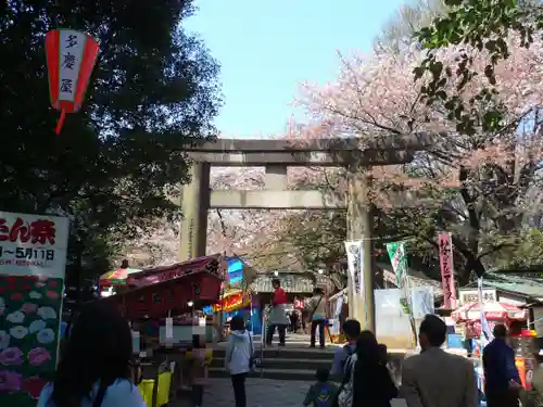 上野東照宮の鳥居