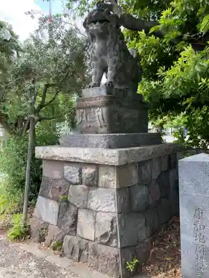 芝東照宮の狛犬