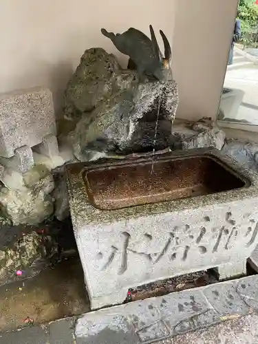 宇治神社の手水舎