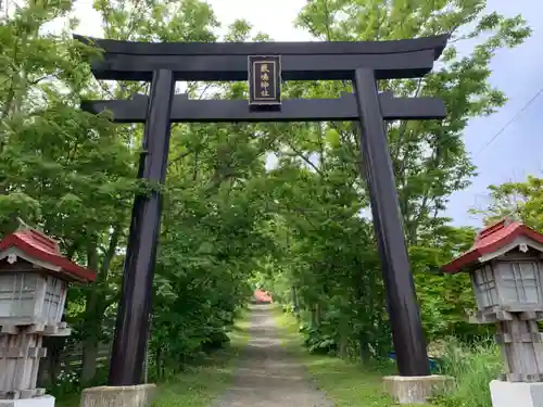 釧路一之宮 厳島神社の鳥居