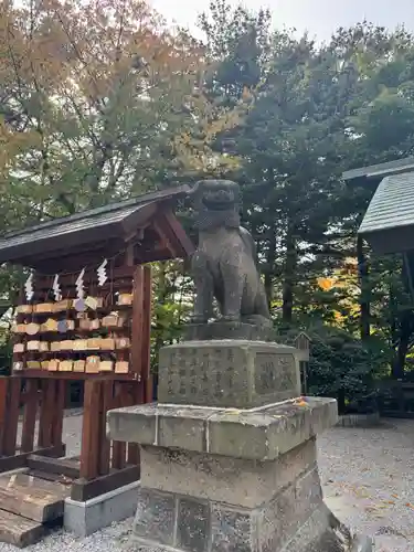 白石神社の狛犬