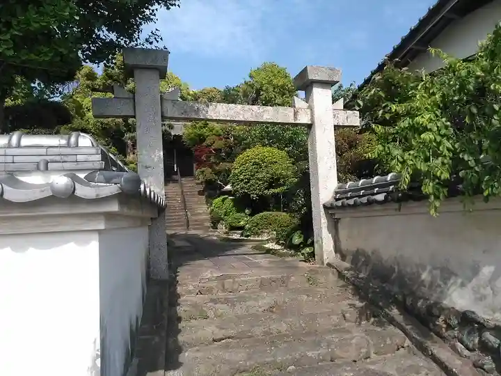 永福院の山門・神門