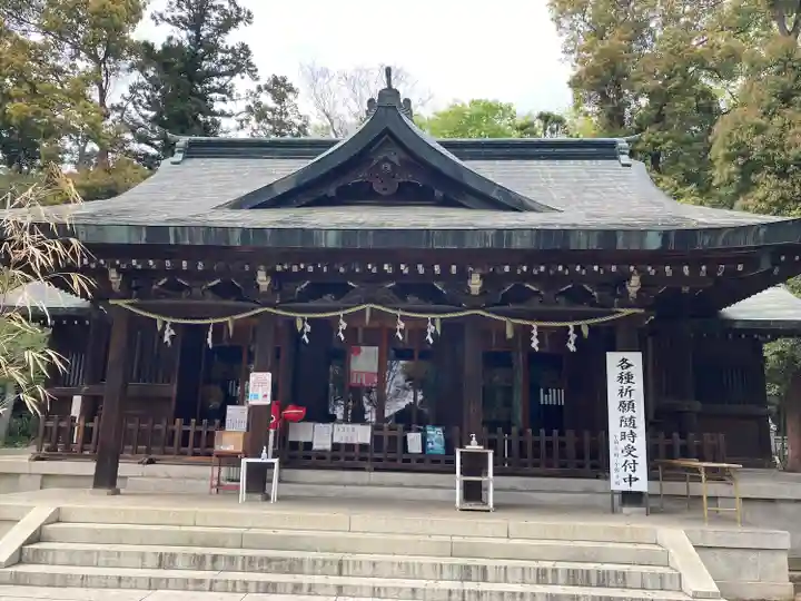 朝日森天満宮の本殿・本堂