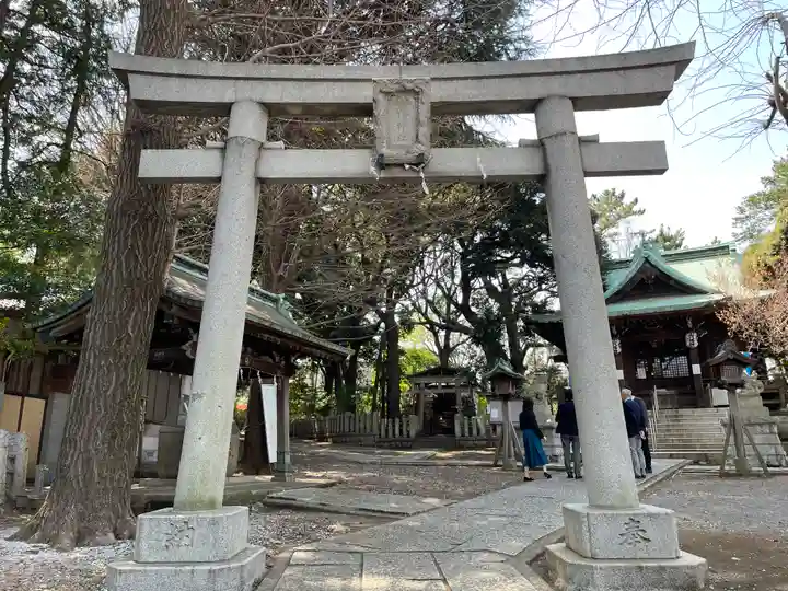 八幡神社の鳥居