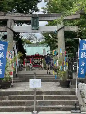 海南神社の鳥居