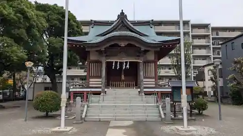 神明神社の本殿