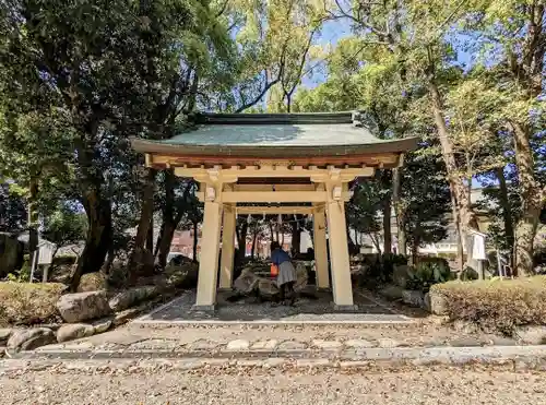 島田神社の手水舎