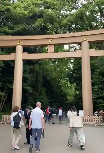 明治神宮の鳥居