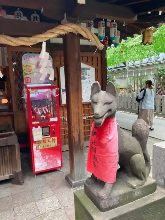 露天神社(お初天神)の狛犬